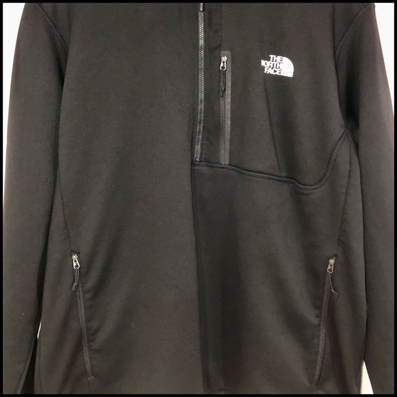 TheNorthFace🔥🪶❄️🌬️🍁fleece, black, XL, 1/4 Zip, 3 pockets, Comfy, Light, New - Picture 8 of 16